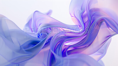 Buy stock photo Wallpaper, abstract and color of wave, design and art of illustration, future and graphic of background. Creative, digital and tech of neon, render and vibration of pattern and lines of flow of form