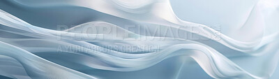 Abstract, background and texture flow for pattern, wallpaper or wave as artistic and creative design. Banner, color swirl and liquid with fabric, material or textile closeup for fluid backdrop