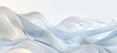 Abstract, wave and background with textile for art with pattern or cloth for satin with fabric texture. Creative, design and shape with wallpaper for glossy material with flow, artwork and banner