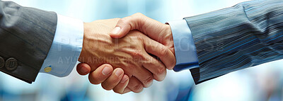 Handshake, hands and partnership for business, meeting and opportunity for contract, deal and project. Negotiation, collaboration and corporate in office, career and teamwork of coworkers or staff