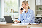 Caucasian businesswoman working on her laptop. Portrait of young asian businessman working in a modern office. Happy businesswoman typing on her laptop. Professional entrepreneur working on her computer