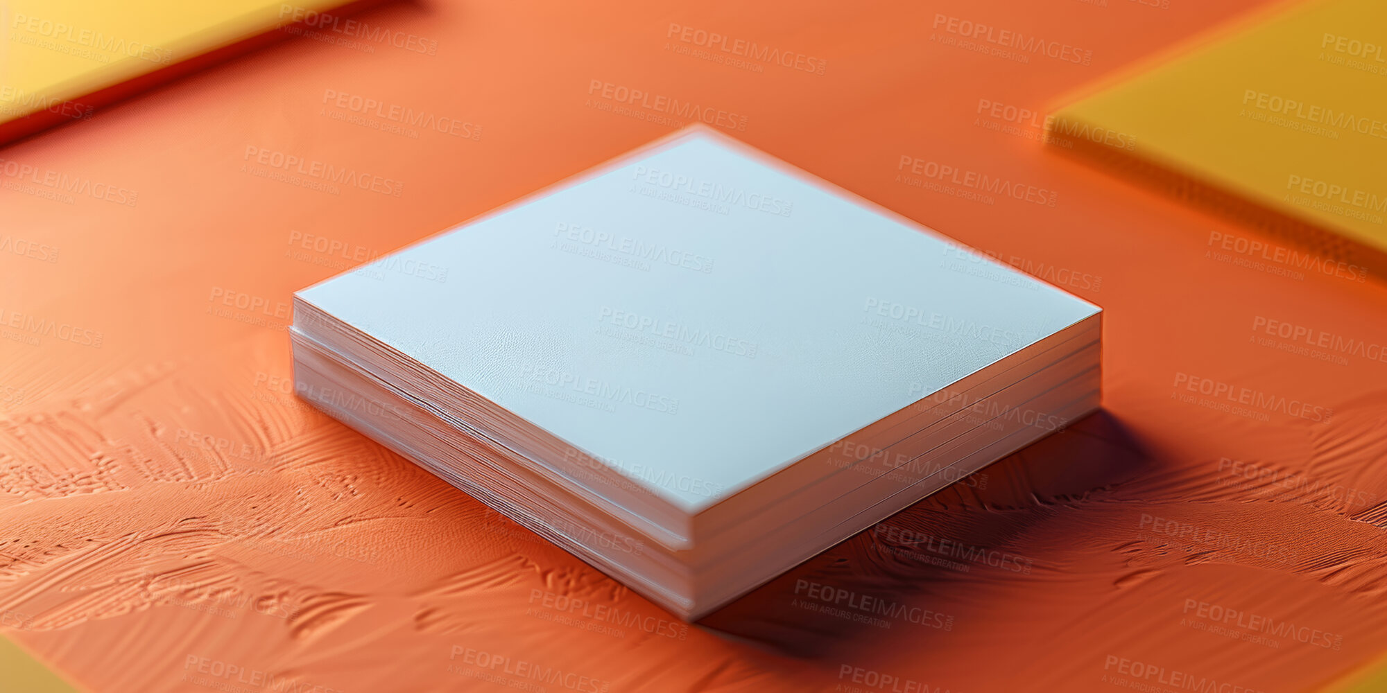Buy stock photo Sticky notes, stack and paper collection with wooden table for schedule planning, agenda or reminder. Closeup of empty cards or documents for memory, memo or message on checklist, tips or blank pages