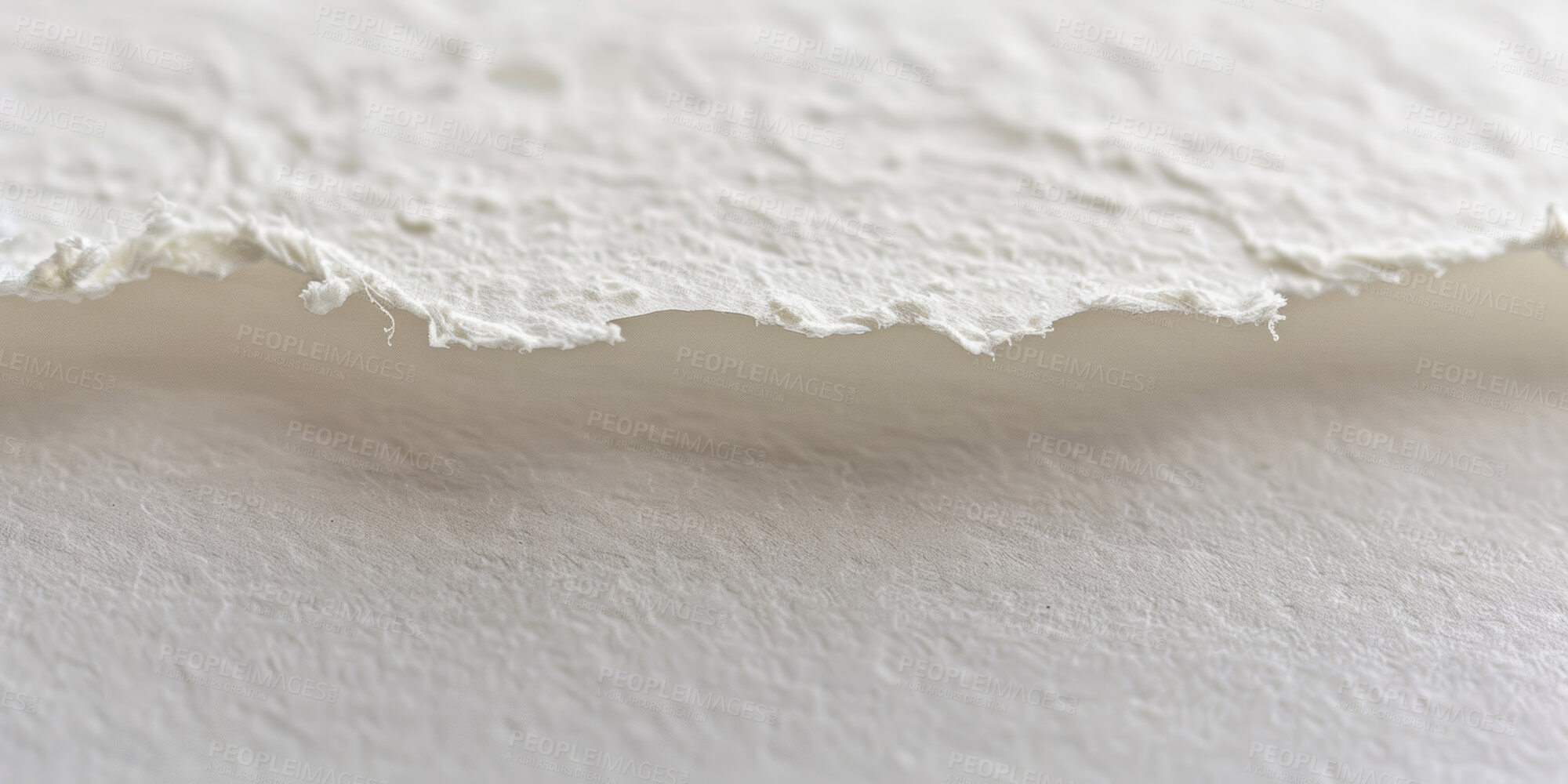 Buy stock photo Abstract, paper and texture of structure closeup for art, cotton craftsmanship or recycling. Background, fibre and product with retro or vintage manufacturing for net zero conservation of environment