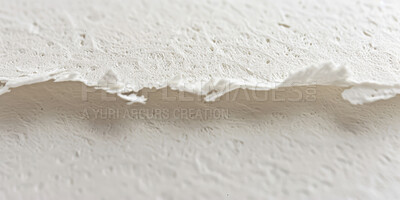 Buy stock photo Abstract, paper and texture of product closeup for art, cotton craftsmanship or recycle. Background, fibre and raw material, retro or vintage manufacturing for net zero conservation of environment