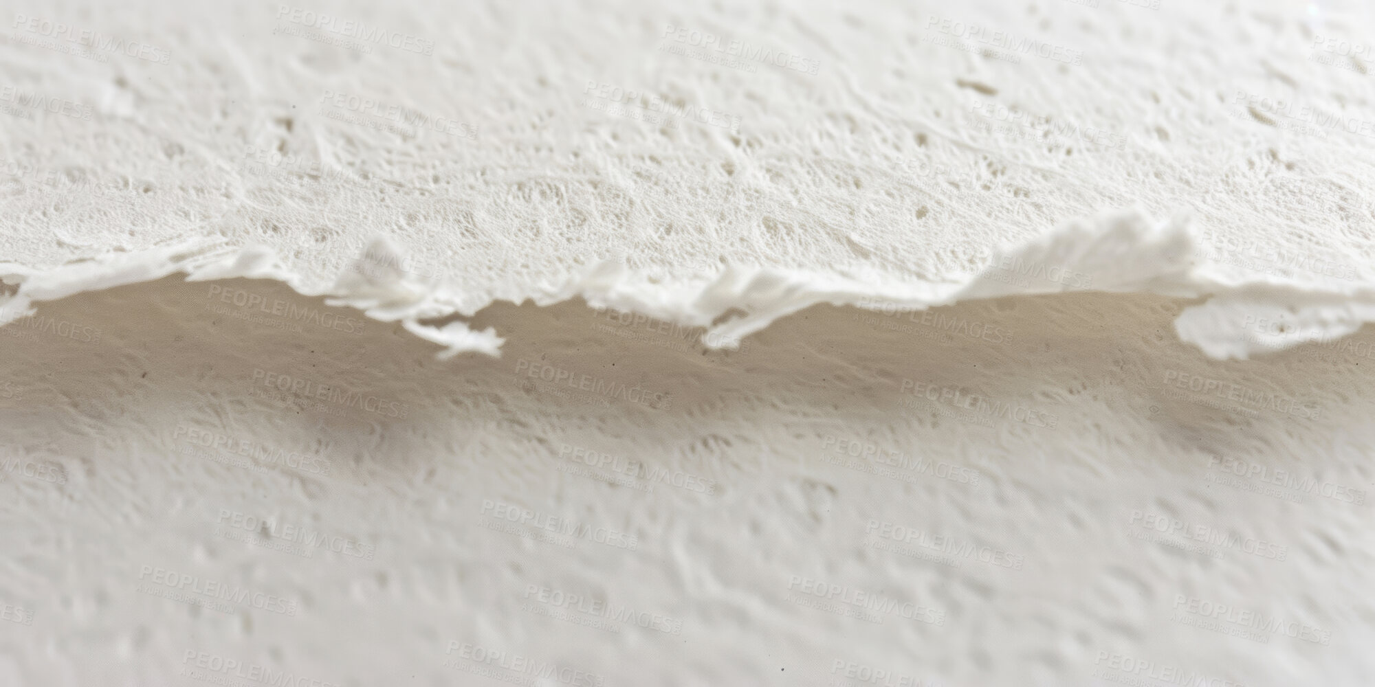 Buy stock photo Abstract, paper and texture of product closeup for art, cotton craftsmanship or recycle. Background, fibre and raw material, retro or vintage manufacturing for net zero conservation of environment