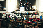 The scene is set for your bicycle’s restoration