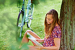 Nature is the backdrop to her story