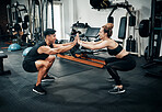 We raise our pain  threshold when working out together