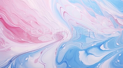 Buy stock photo Colorful marble paint liquid flow effect. Abstract marble background pattern