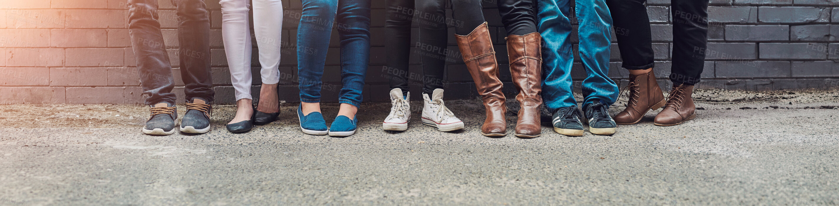 Buy stock photo Shot of shoes