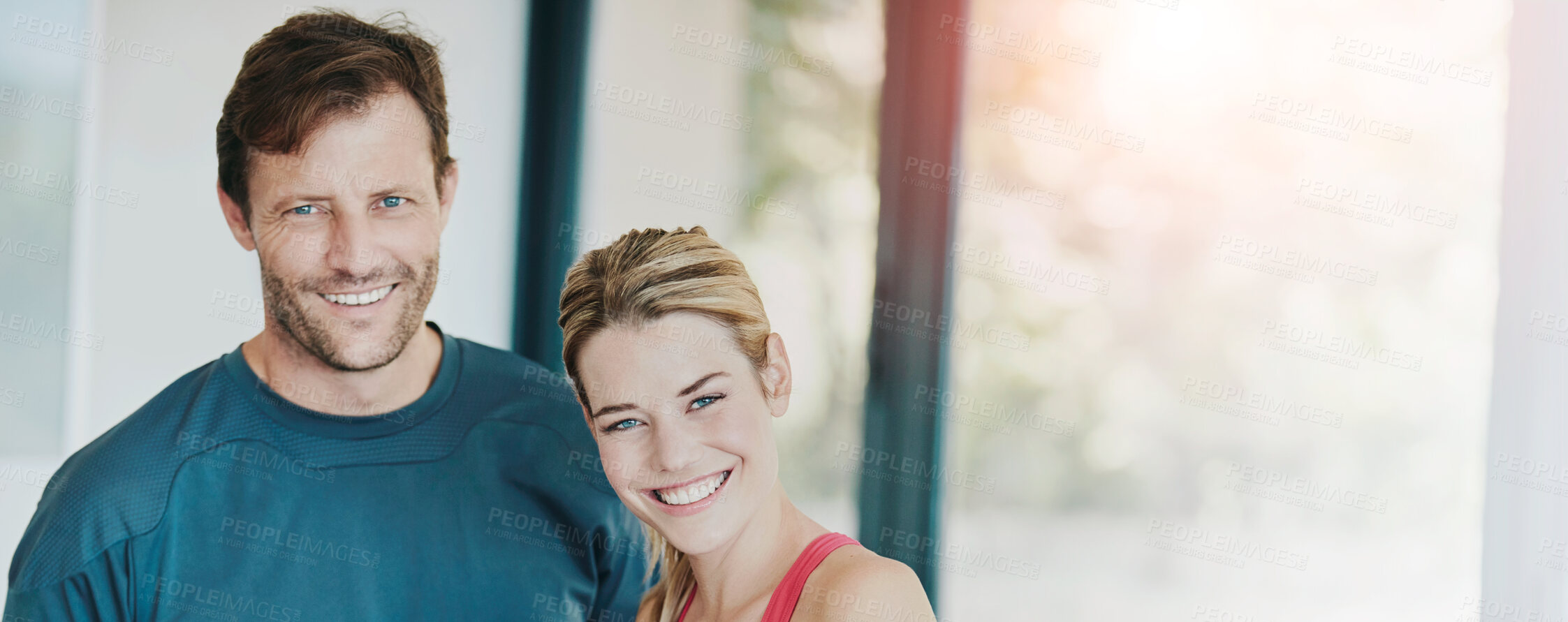 Buy stock photo Portrait of a couple preparing a nutritious meal together at home