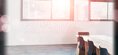 Buy stock photo Shot of an empty office