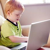Curious Computer Curious about computers | Buy Stock Photo on PeopleImages, Picture And ...