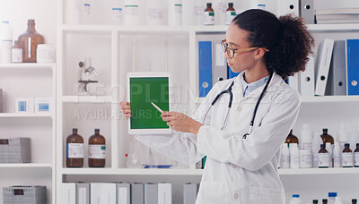 Buy stock photo Portrait, science and woman in lab, doctor and equipment for testing, chemistry and medicine. Face, person and research for biotech and health with pharmaceutical experiment, employee and medical