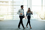 Executives on their way to the office
