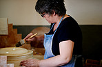 Glazing her products
