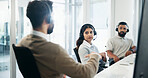 Contact center, woman and training group for help with call monitoring specialist. Intern, team and coaching for customer support, service and crm compliance with question for quality assurance