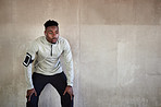 He's already thinking about the next workout