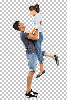 Buy stock photo Love, happy and hug with a couple in celebration isolated on a transparent background together for romance. Smile, trust or affection with a man and woman embracing on PNG for relationship success
