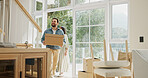 Couple, moving in and new house with boxes for property, real estate and homeowners. Mortgage, happy man and woman with front door for investment, partnership and people smile with relocation