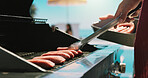 Bbq, hotdog and grill with hands of person outdoor for cooking, cookout event and barbecue. Summer vacation, weekend break and tongs with people and roast on patio of home for meat, support and food