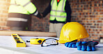 Construction, handshake or men with safety inspection, building deal or approval in site check. Industrial, ppe or engineers with shaking hands, partnership agreement or clearance in compliance pass.