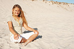 Enjoying a day on the sands