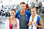 Keeping eachother motivated at the gym