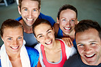 Exercise equals happy, healthy lives