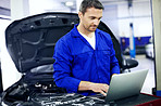 Using technology to aid in his repair efforts