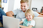 I love playing games with my dad!
