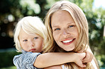 Enjoying quality time with her son