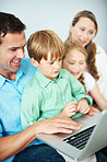 Surfing the net as a family