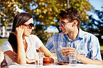The place where stylish couple go to chat
