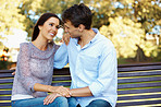 Sharing her hopes and dreams with him