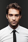 Face of modern male beauty