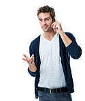 A suave modern man works his magic