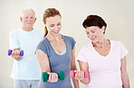 Keeping the elderly fit and strong