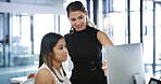 Help, computer and mentor with women in office, training and planning for advertising project. Desktop, coaching and assistance with intern for marketing proposal, advice and happy team at workplace