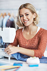 Sewing her way to success