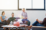 Teamwork in action at the office