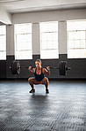 Building herself up strong