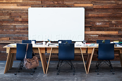 Buy stock photo Shot of an empty office