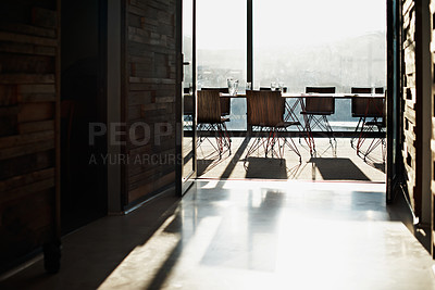 Buy stock photo Shot of an empty office