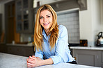 At home in the kitchen
