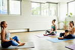 There's nothing a good postpartum yoga class can't fix