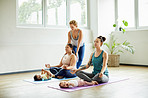Yoga is all about connecting