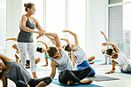 The yoga guru sharing her gift