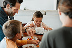 You'll always find happy faces around the breakfast table