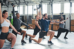 When we train, we train hard